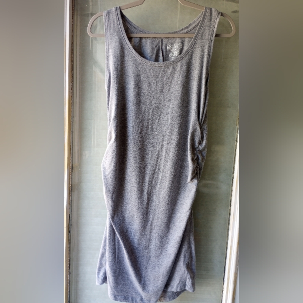 Great Expectations Charcoal Maternity Dress